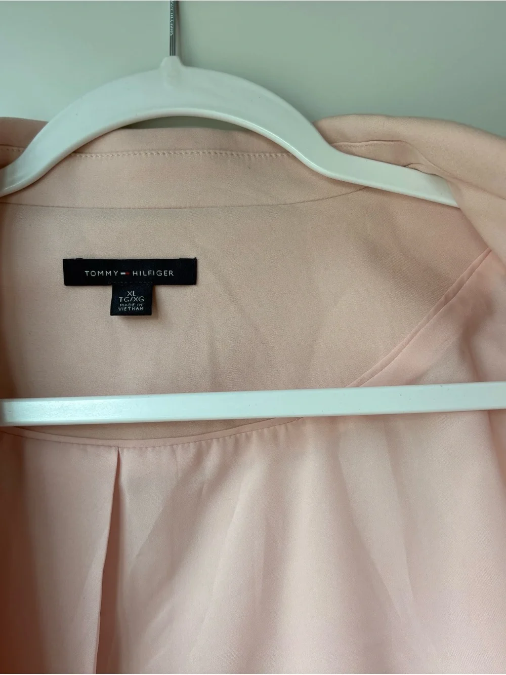 Tommy Hilfiger Blush Pink Double-Breasted Blazer Jacket - Picture 10 of 16